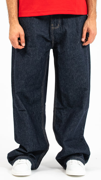 Men’s Dark Blue Baggy Denim Jeans